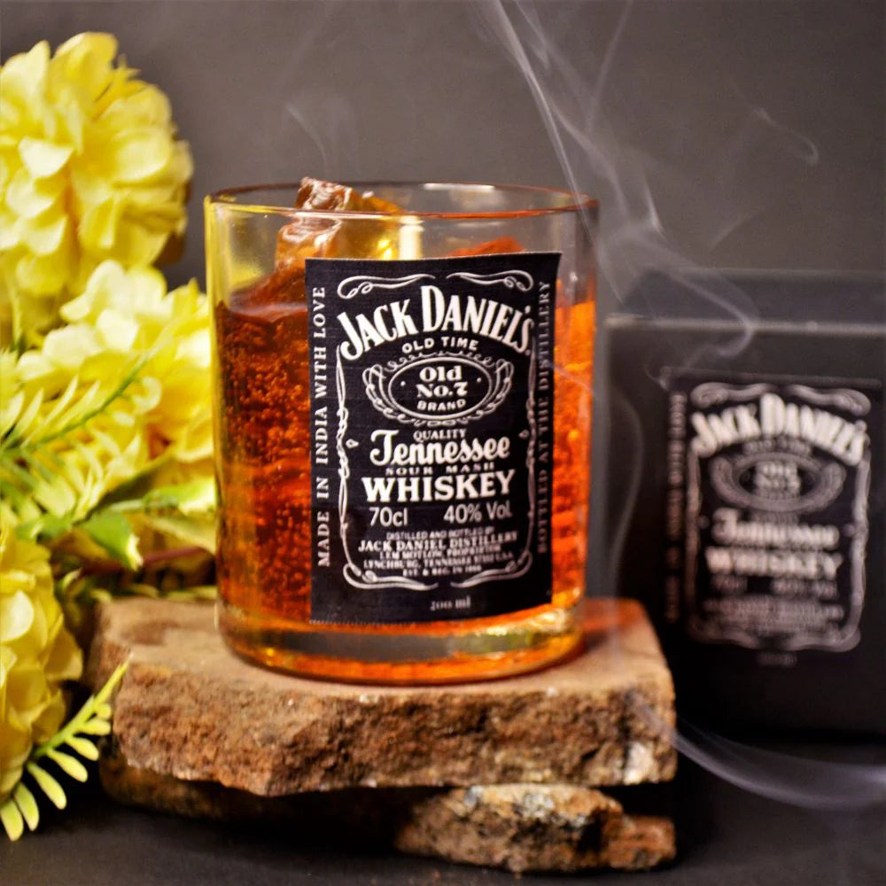Whiskey scented candle
