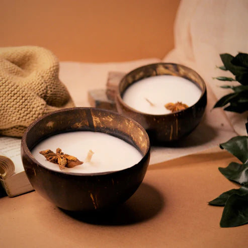 Rustic Spice Coconut Candles